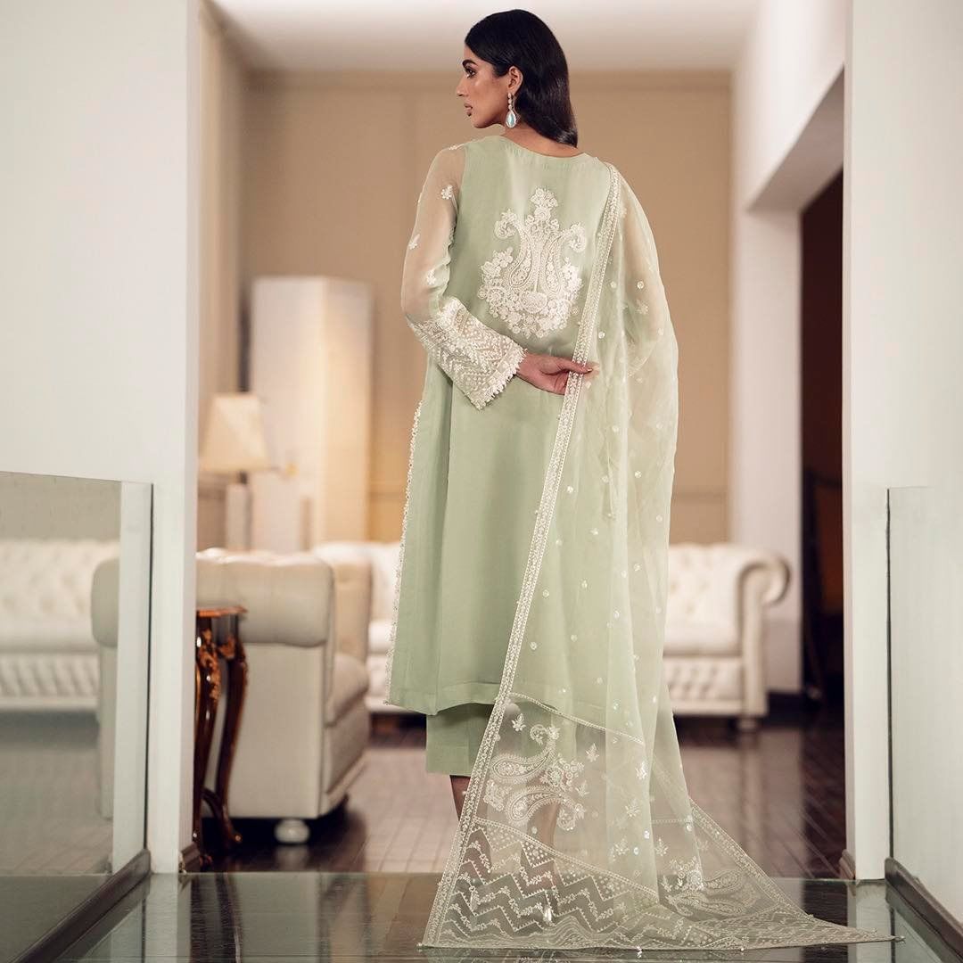 THS 0064 - Stuff | Semi Pure chiffon & Soft Net