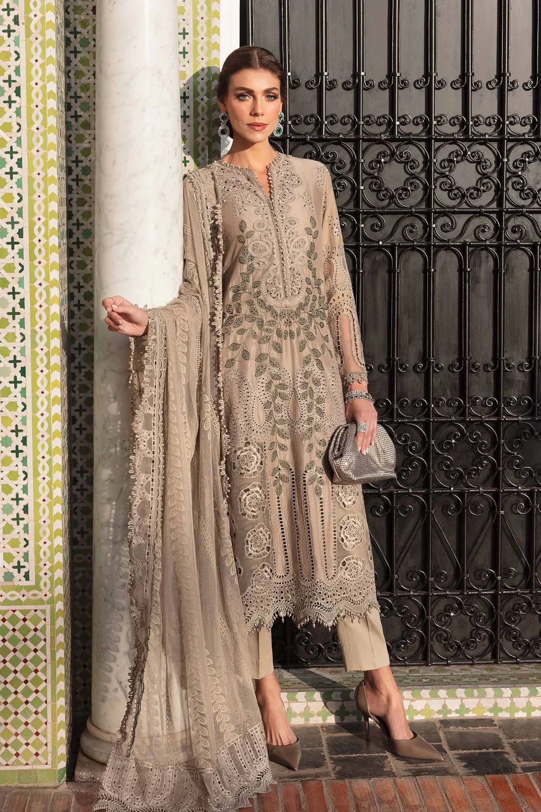 THS 0058 - Stuff | Egyptian lawn & Soft Organza