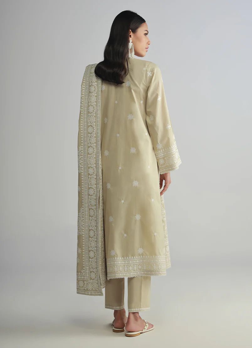 THS 0054 - Stuff | Egyptian lawn & Semi pure Chiffon