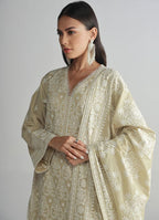 THS 0054 - Stuff | Egyptian lawn & Semi pure Chiffon