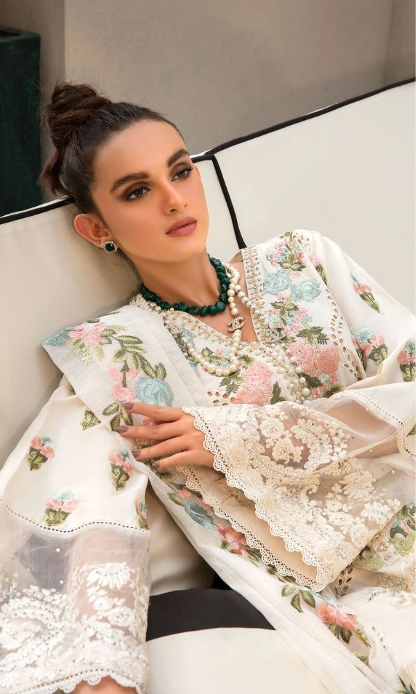 THS 0031 - Crimson by saira shakira luxery lawn ready to wear collection