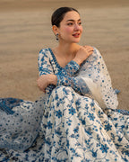 THS 0020 - Faiza saqain Ayan luxury lawn maxi collection