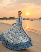 THS 0020 - Faiza saqain Ayan luxury lawn maxi collection