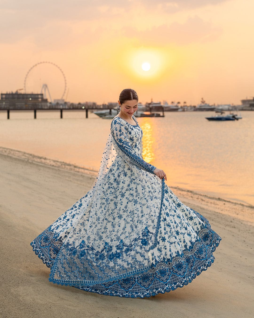 THS 0020 - Faiza saqain Ayan luxury lawn maxi collection