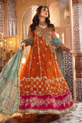THS 0014 - Angrakha set composed in accents of rust and gold artfully balancing glamour