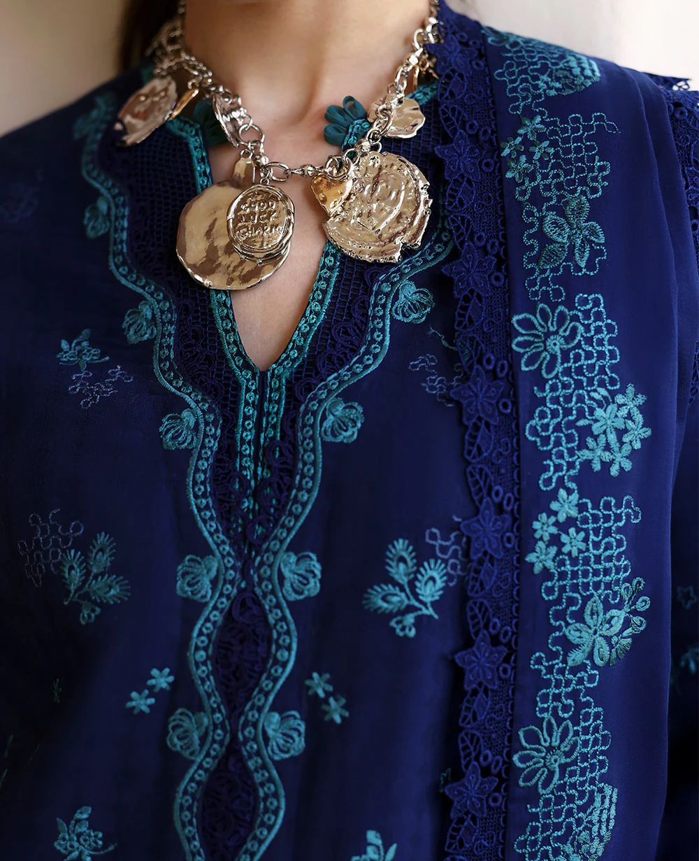 THS 0066 - Egyptian Lawn And Semi Pure Chiffon