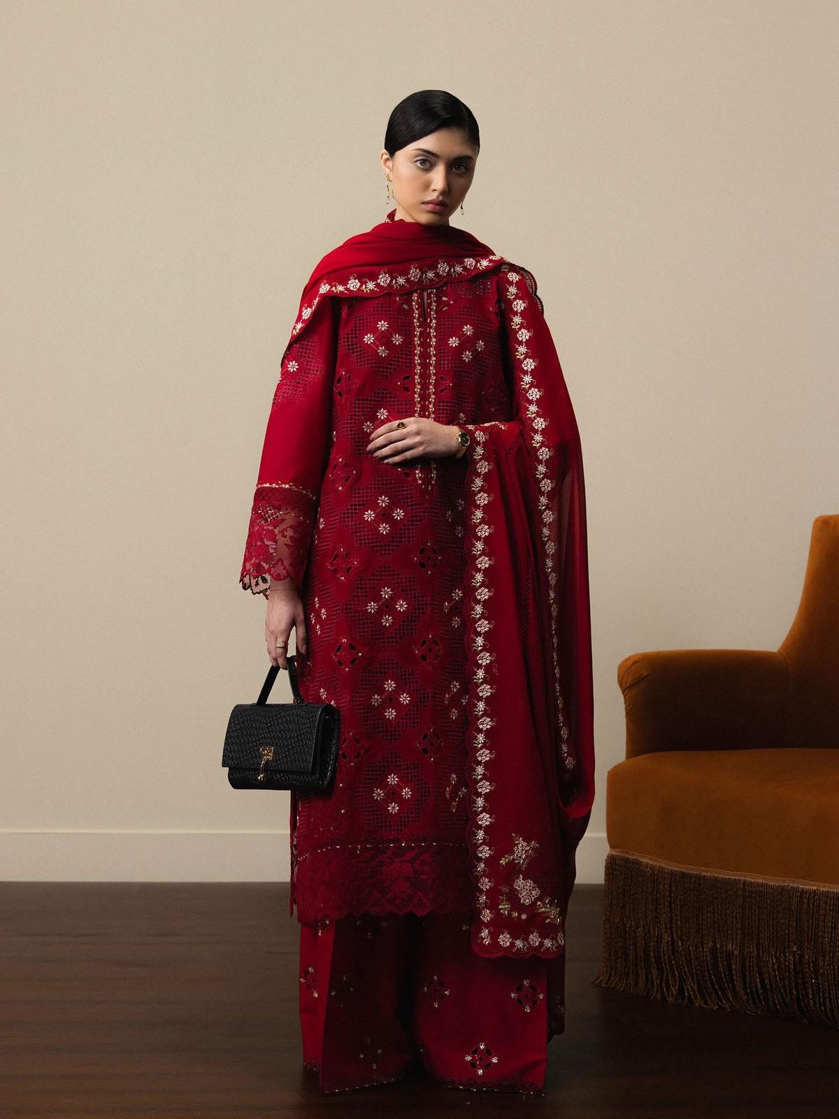 THS 0067 - Egyptian Lawn And Semi Pure Chiffon