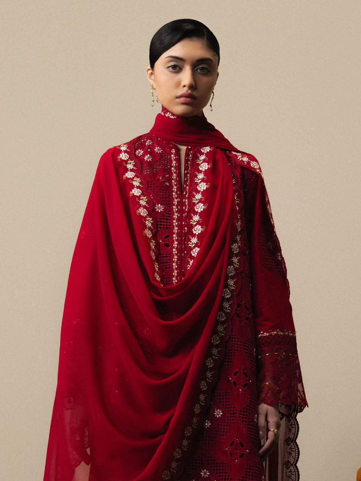 THS 0067 - Egyptian Lawn And Semi Pure Chiffon