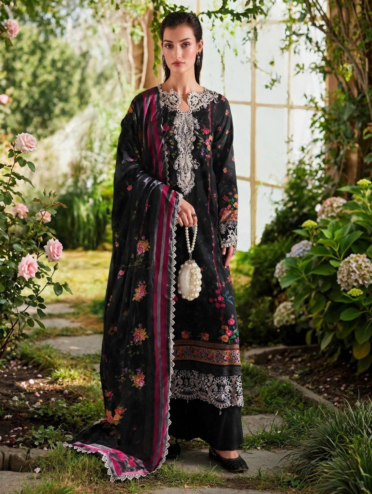 Raj Bari Printed Lawn THSUS-0005