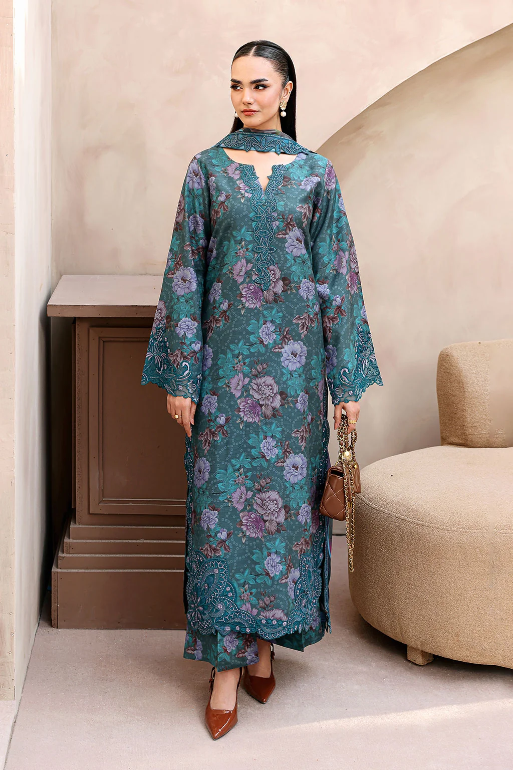 Ramsha Printed Lawn THSS-0004