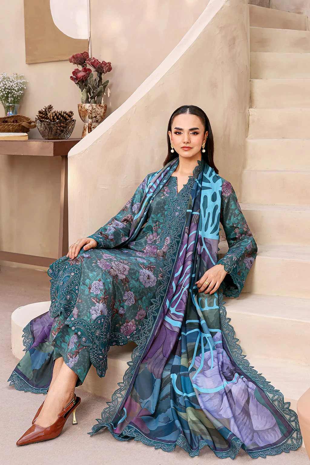 Ramsha Printed Lawn THSS-0004